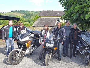 Sortie moto & vélo — Les Trois Baudets